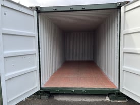 Containers with 20ft x 8ft yard