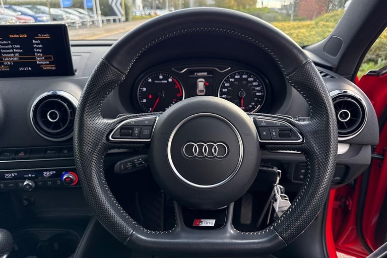 2015 Audi A3 1.8 TFSI S line Sportback 5dr Petrol S Tronic quattro Euro 6 (s/s) (180 ps) HATCHBAC...