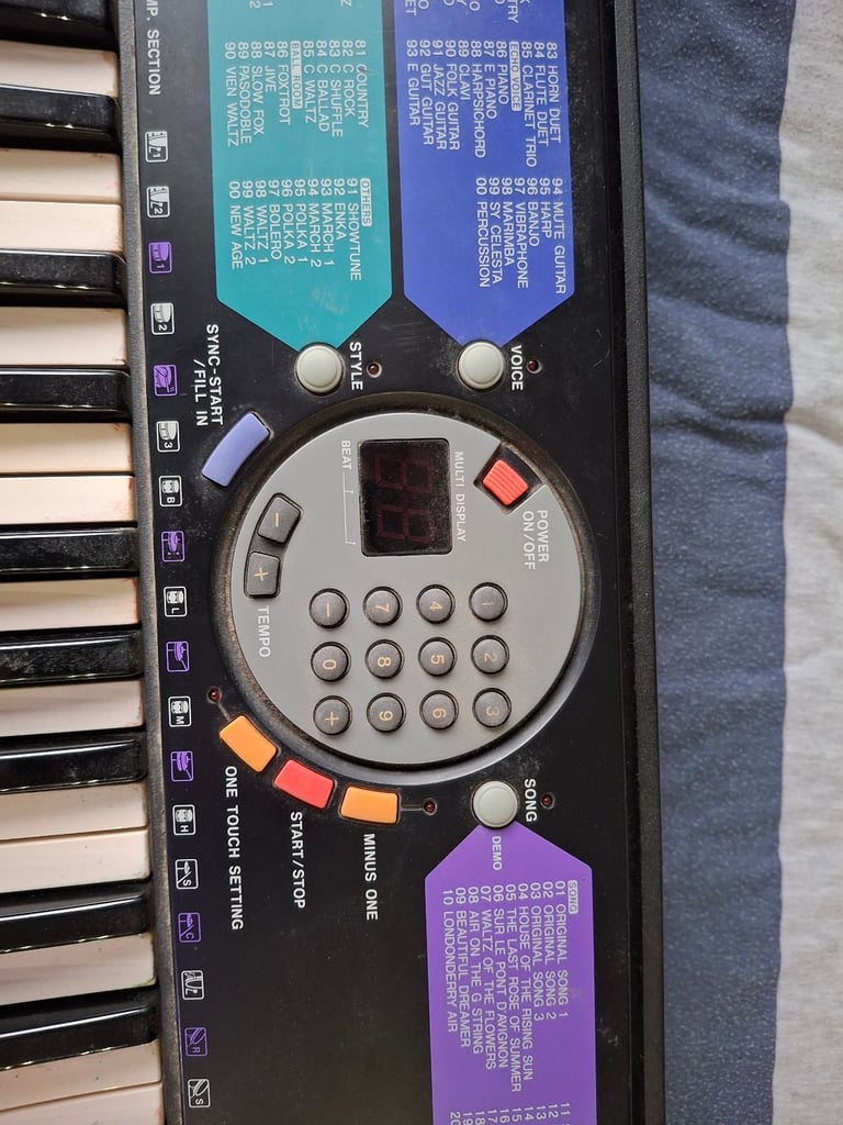 Yamaha keyboard 