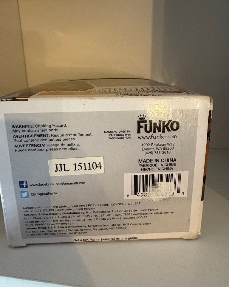 The Walking Dead Pop Vinyl (Michonne)