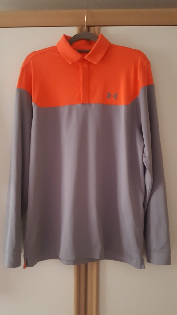 Under Armour Long Sleeve Polo Shirt size med | in Dundee | Gumtree