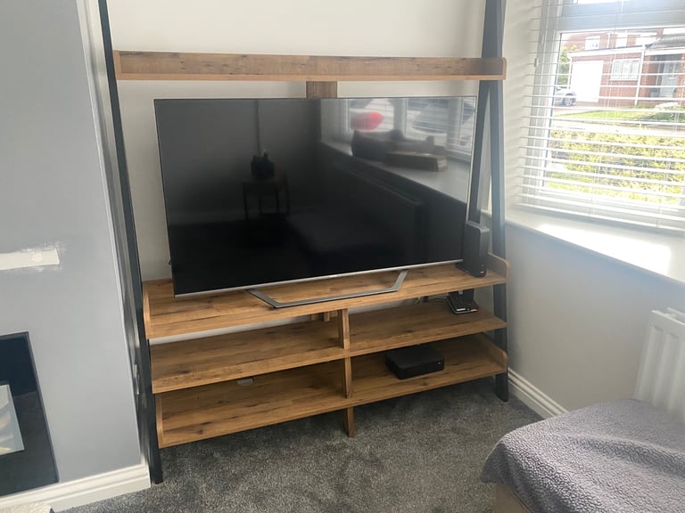 Next bronx TV ladder shelf