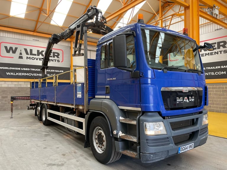 image for MAN TGS 26.360, 6X2 26 TONNE DRAWBAR SPEC BRICK GRAB - 2014 - DG64 VNO