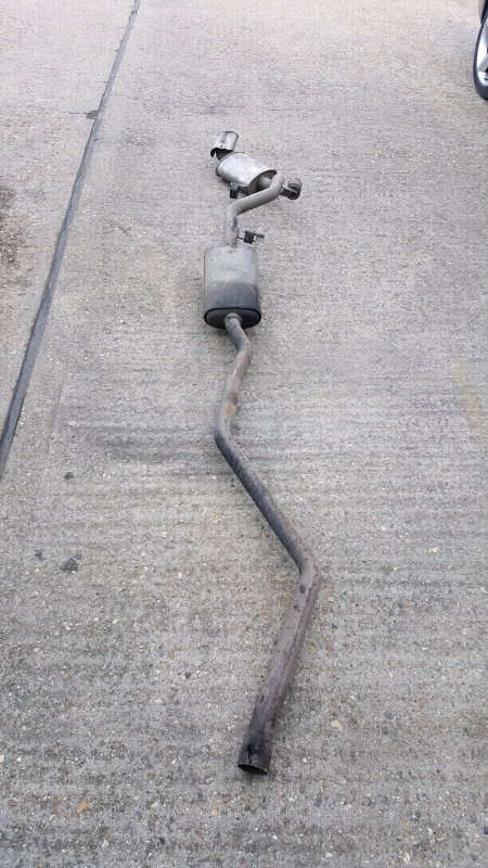 Bmw 120d exhaust