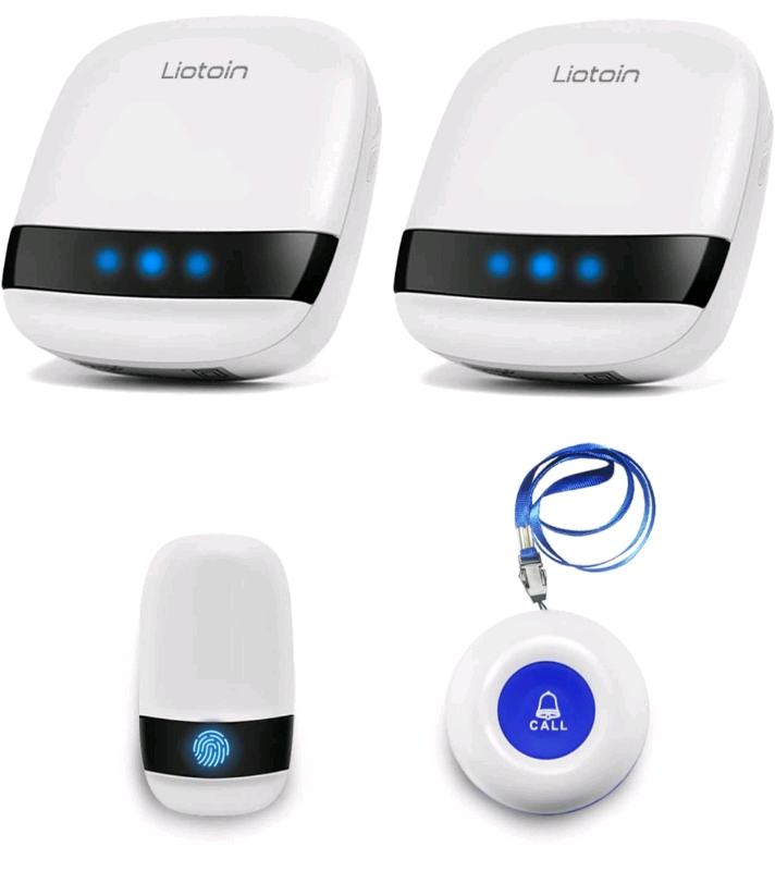 LIOTOIN Wireless Caregiver Page Elderly panic button