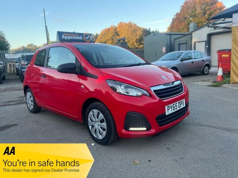 2016 Peugeot 108 1.0 Access Euro 6 3dr HATCHBACK Petrol Manual