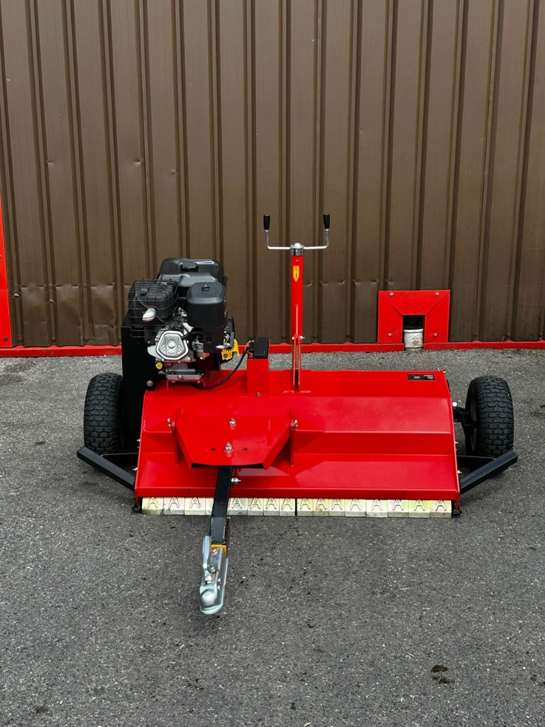 ATV / Quad Bike Tow Behind Flail Mower/Topper with 15 HP engine | in ...