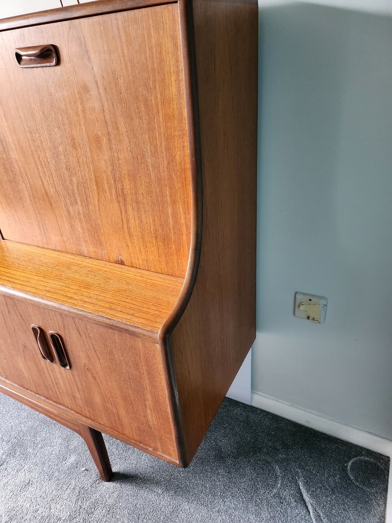 Gplan teak Fresco sideboard bureau high top wareham bh20 