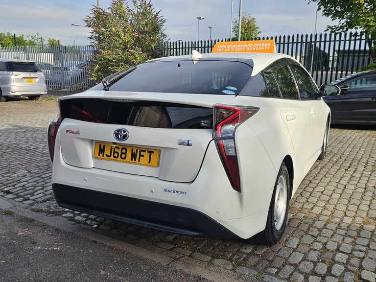 2018 Toyota Prius 1.8 Hybrid Automatic 5dr 5 Seats Hatchback Petrol/Electric Hybrid Automatic