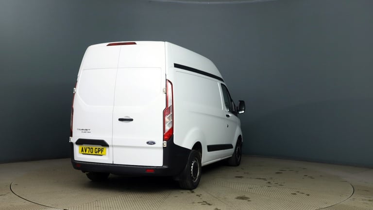 2020/70 FORD TRANSIT CUSTOM 2.0 ECOBLUE 105ps HIGH ROOF LEADER WHITE DIESEL VAN