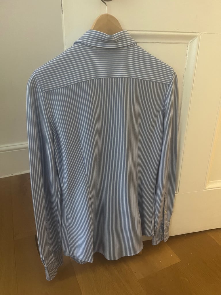 Ralph Lauren Blue Stripped shirt woman size S