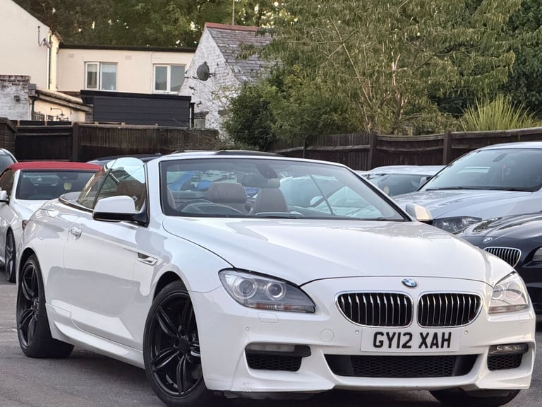 2012 BMW 6 Series 640d M Sport 2dr Auto CONVERTIBLE Diesel Automatic