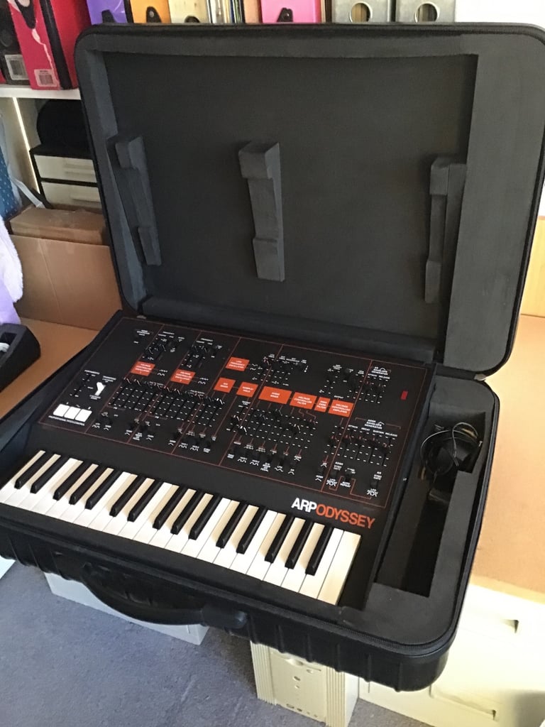 ARP ODYSSEY (KORG)  Duophonic Synthesizer with case + letter