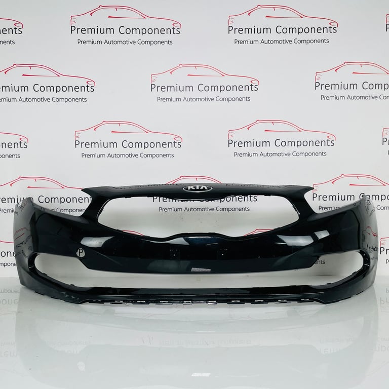 Kia Ceed Front Bumper Genuine Black Mk3 With Badge 2012 - 2015 [ao41]