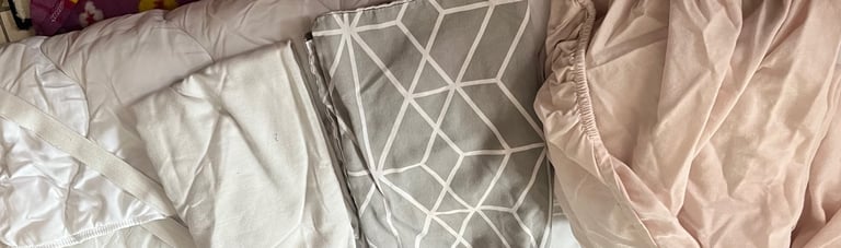 silentnight double duvet, bed cover bundle 