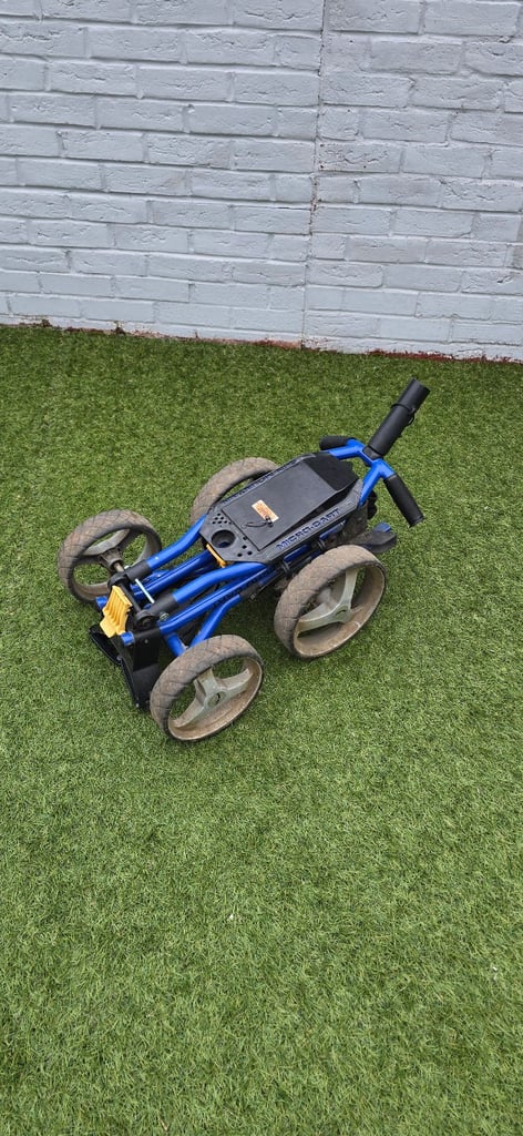 4 wheel golf trolley