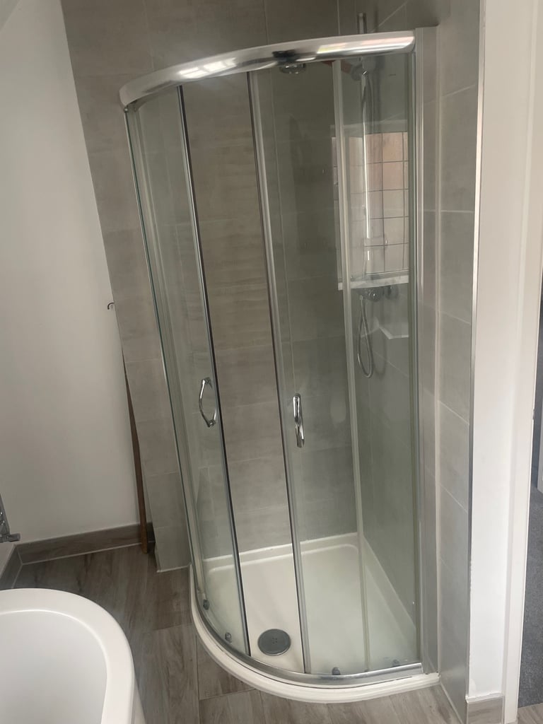 Bathroom suite available - sink, shower, toilet and bathtub 