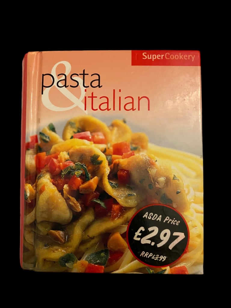 Pasta & Italian cook book RP£2.97