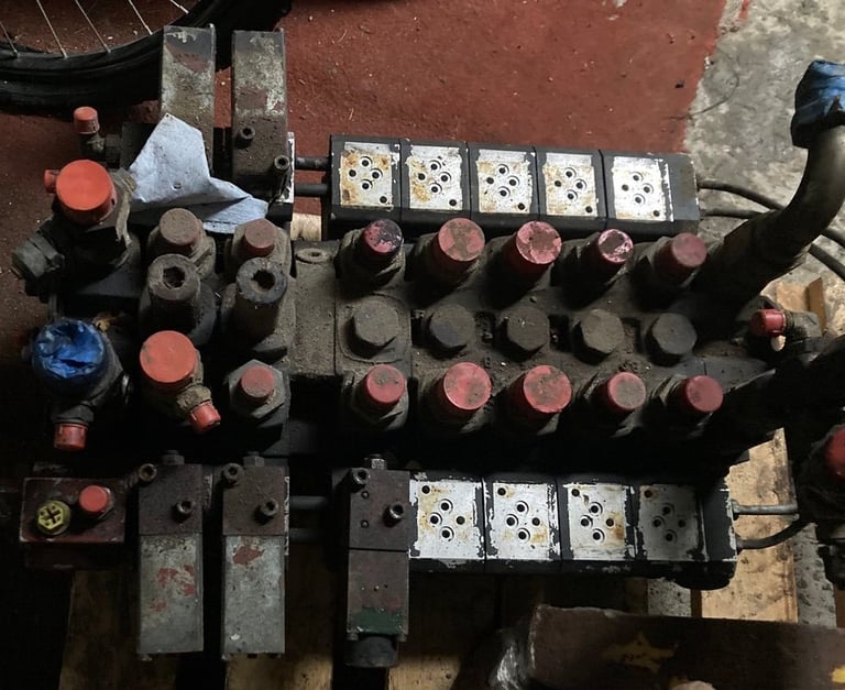 Hydraulic valve block - untested