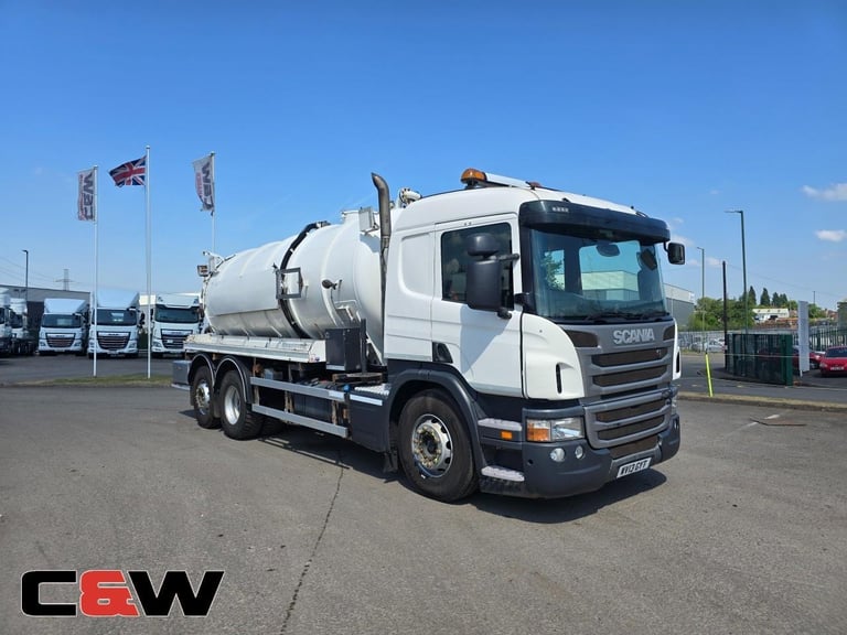 *Euro 5* Scania 2013 (13) P310 6x2 WHALE VACUUM TANKER - 587000kms