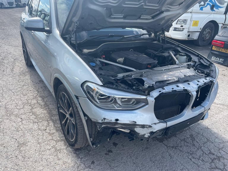 2019 BMW X3 XDRIVE 20D M SPORT 5dr STEP AUTO DIESEL DAMAGED SALVAGE