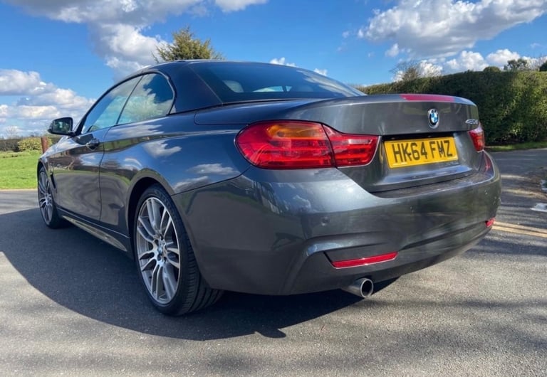 2014 BMW 4 Series 420d M Sport 2dr Auto CONVERTIBLE Diesel Automatic