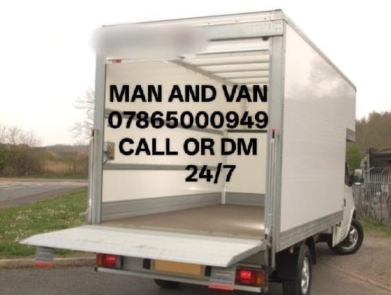 24/7 MAN WITH VAN HIRE HOUSE OFFICE STORAGE MOVING FURNITURE PIANO BIKE WASTE REMOVALS CHEAP URGENT