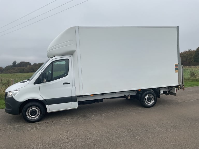 2019 Mercedes-Benz Sprinter 3.5t LUTON BOX VAN CHASSIS CAB Diesel Manual