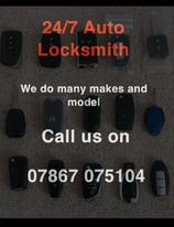 Auto Locksmith London 24/7 mobile or drop in service 