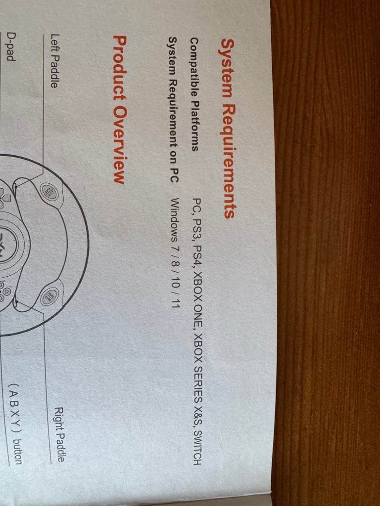 PXN V3Pro Game console steering wheel