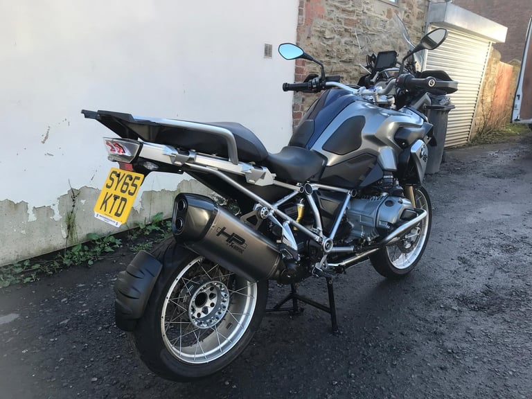 BMW R1200 GS-TE, 2015(65), 24,895 MILES, FSH, AKROPOVIC, SPOKE WHEEL, £6695