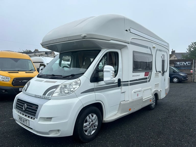 2011 Fiat Ducato 4 BERTH BROADWAY EDITION MOTORHOME  Diesel Manual