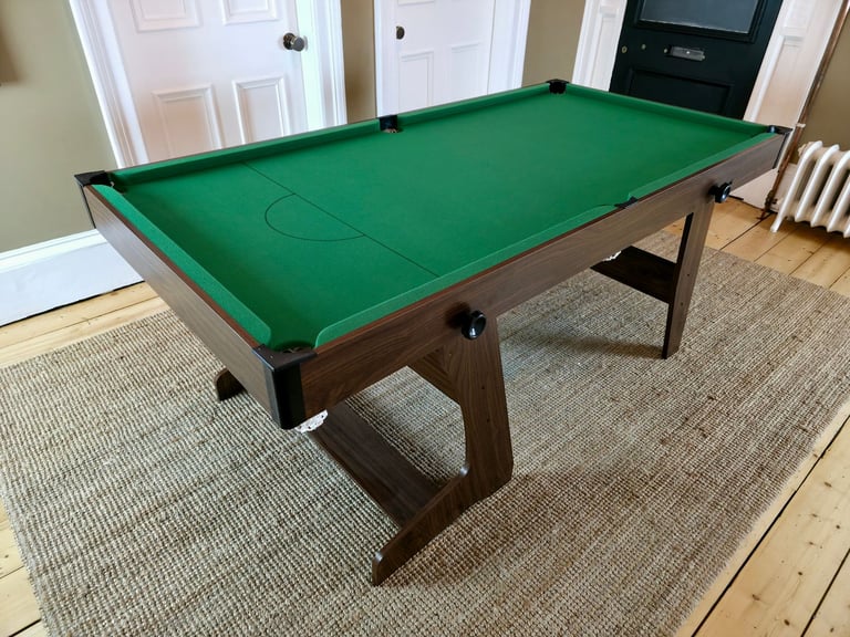 SNOOKER TABLE | 6ft | VERTICAL FOLDING | FOLDABLE | BILLIARDS | POOL