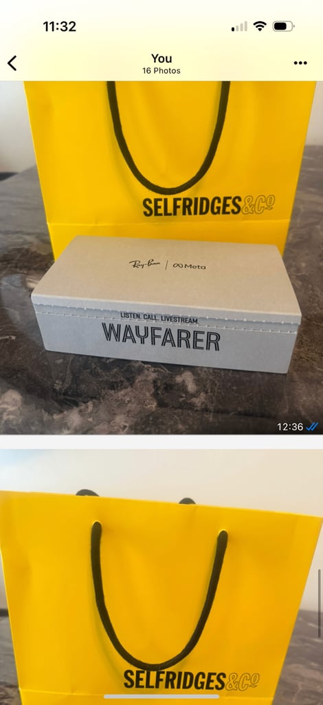 image for Ray-Ban Meta Wayfarer AI glasses