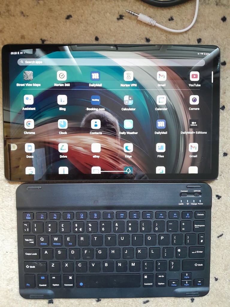 image for Lenovo 11inch Computer with Bluetooth Keyboard
