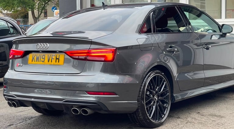 2019 Audi S3 2.0 TFSI Black Edition Saloon 4dr Petrol S Tronic quattro Euro 6 (s/s) (300 Saloon P...