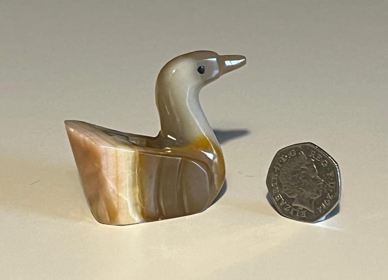 image for Oynx / Marble Collectable Duck - Pen Holder