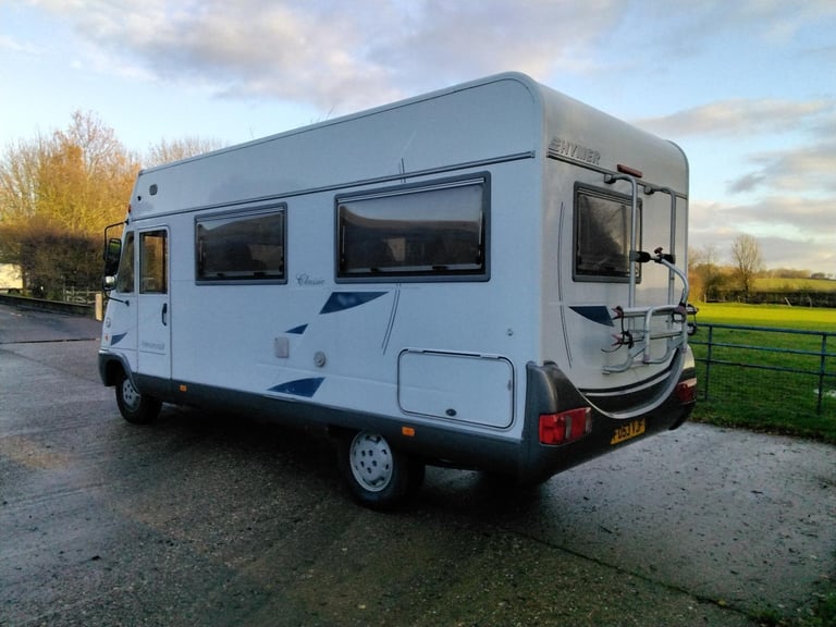 HYMERMOBIL B575 A CLASS COACHBUILT MOTORHOME 6 BERTH 53 PLATE , RHD