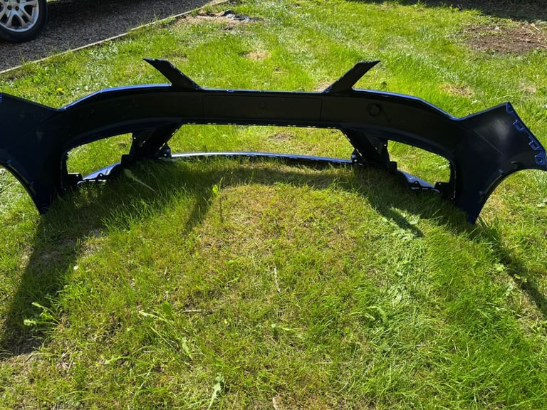 Seat Leon 2012-2017 Front Bumper No FR Matalic Blue