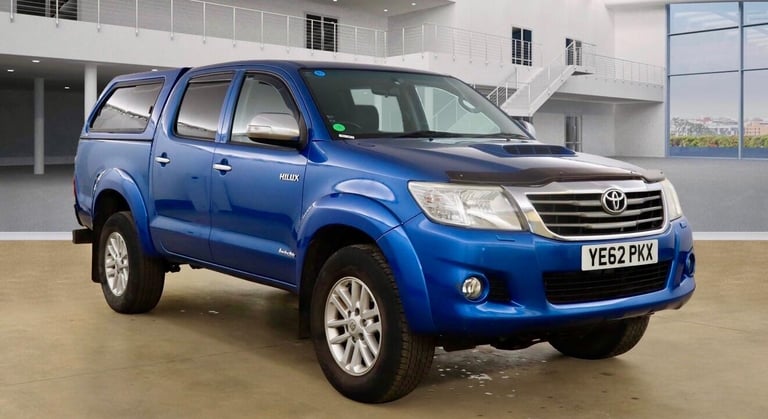 2012 Toyota Hilux Invincible D/Cab Pick Up 3.0 D-4D 4WD 171 Auto PICK UP DIESEL Automatic