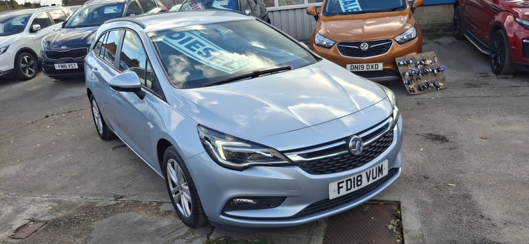 2018 Vauxhall Astra 1.6 CDTi 16V ecoTEC Design 5dr ESTATE Diesel Manual