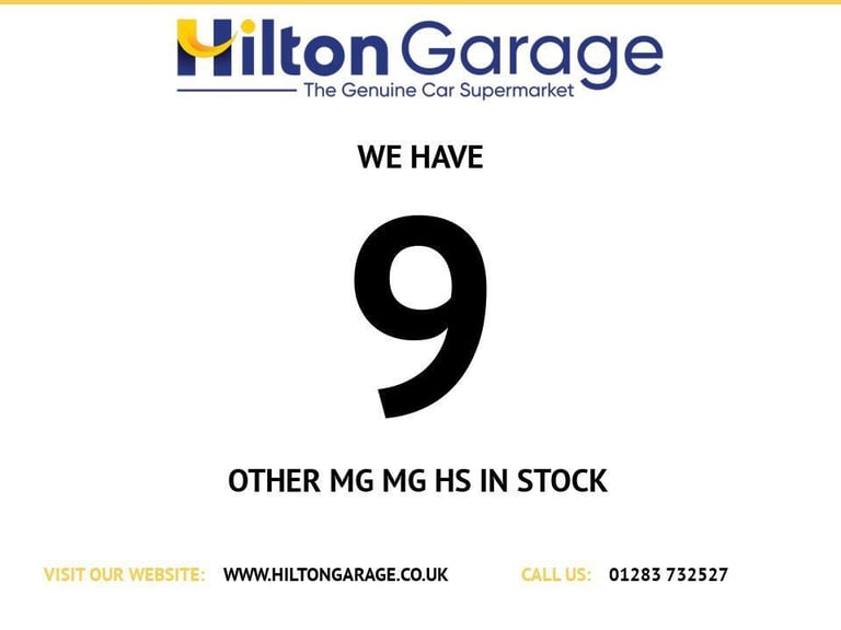 2021 MG MG HS 1.5 T-GDI Exclusive SUV 5dr Petrol DCT Euro 6 (s/s) (162 ps) - PAN ROOF + C ESTATE ...
