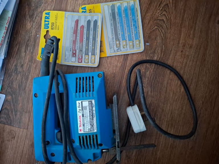 image for Makita jigsaw and blades