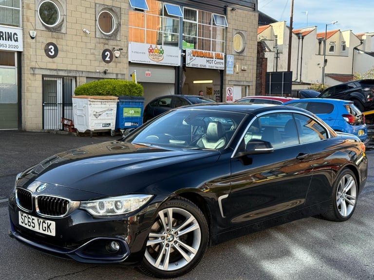 2015 BMW 4 Series 2.0 420i Sport Euro 6 (s/s) 2dr CONVERTIBLE Petrol Manual