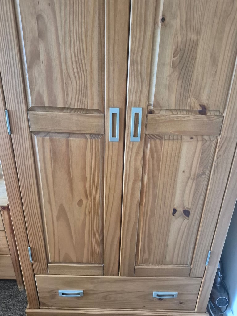 2 x Double Wardrobes 