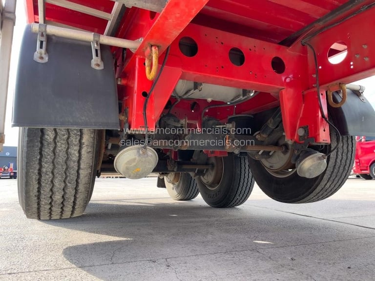KASSBOHRER 71 CU YD ALLOY TIPPER TRAILER 