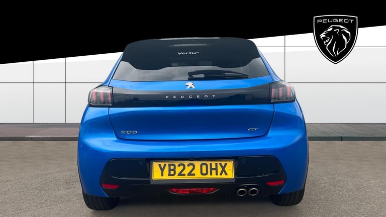 2022 Peugeot 208 1.2 PureTech 130 GT 5dr EAT8 Petrol Hatchback Hatchback Petrol Automatic