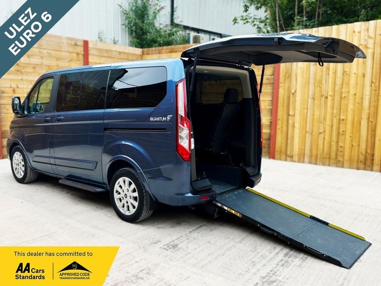 2020 Ford Tourneo Custom 5 Seat Auto Wheelchair Accessible Disabled Access Vehicle WAV MPV Diesel...