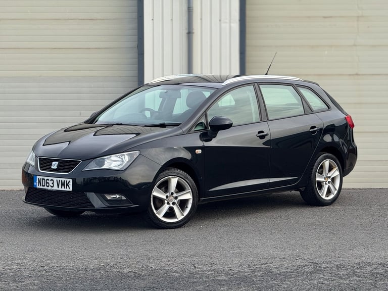 2013 Seat Ibiza Toca 1.4 Petrol Manual Estate Black - HPI Clear - Cheap Car