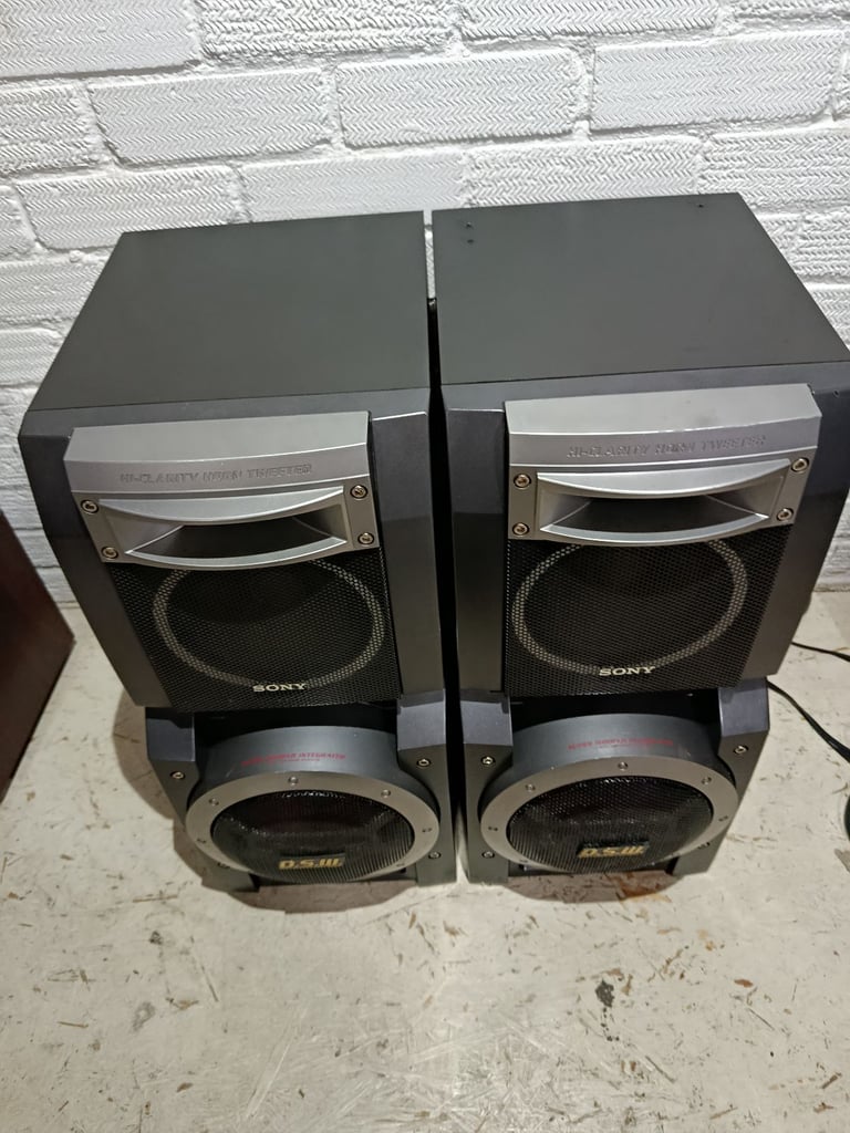 SPEAKERS SONY SS-LX9AVG LARGE HI-FI MONITOR 